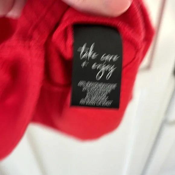 NIC + ZOE Women’s Cozy Rib Twist Top Cherry Red Size XXL - Picture 3 of 5